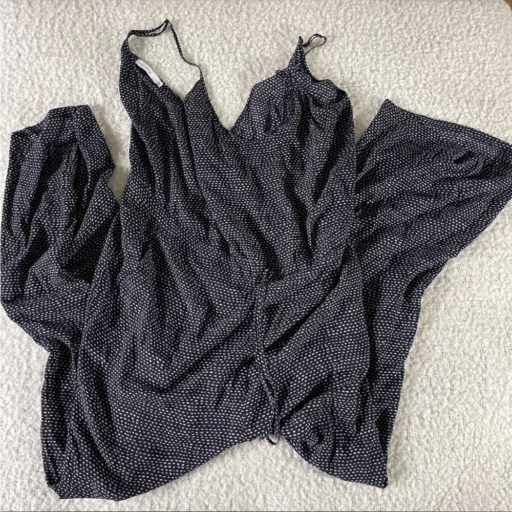 Bishop + young wide leg jumpsuit L